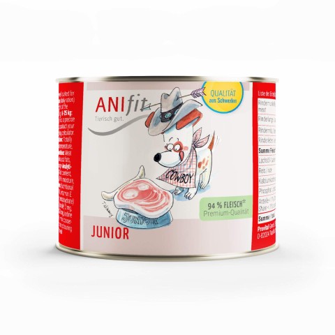 Dog Wet pet food Junior 200g 6 Piece -1- Anifit