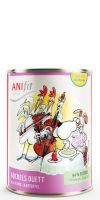 Dog Wet pet food Cock's Duet (Gockels Duett) 200g 6 Piece Anifit
