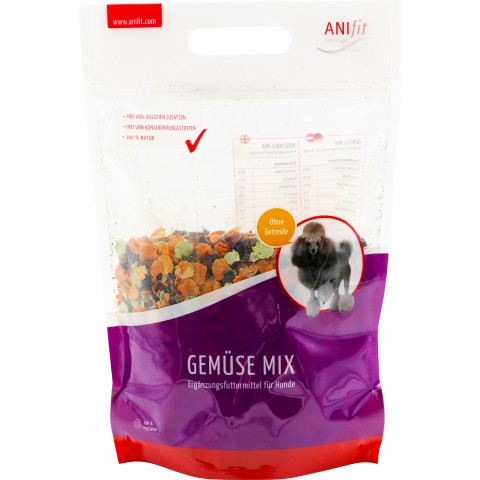 Dog B.A.R.F. Flakes Vegetable-Mix (Gemüse-Mix) 650g 1 Piece -1- Anifit