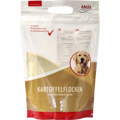 Dog B.A.R.F. Flakes Potato flakes (Kartoffelflocke) 800g 1 Piece -1- Anifit